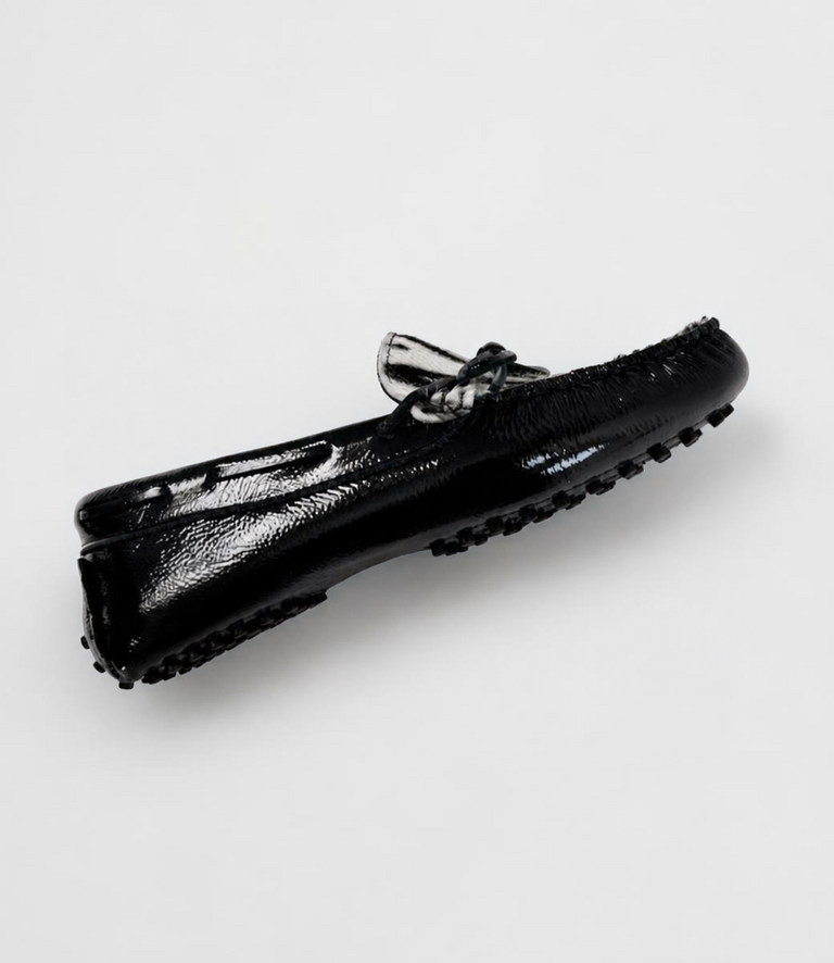 NATALIE - LOAFER - BLACK ZEBRA