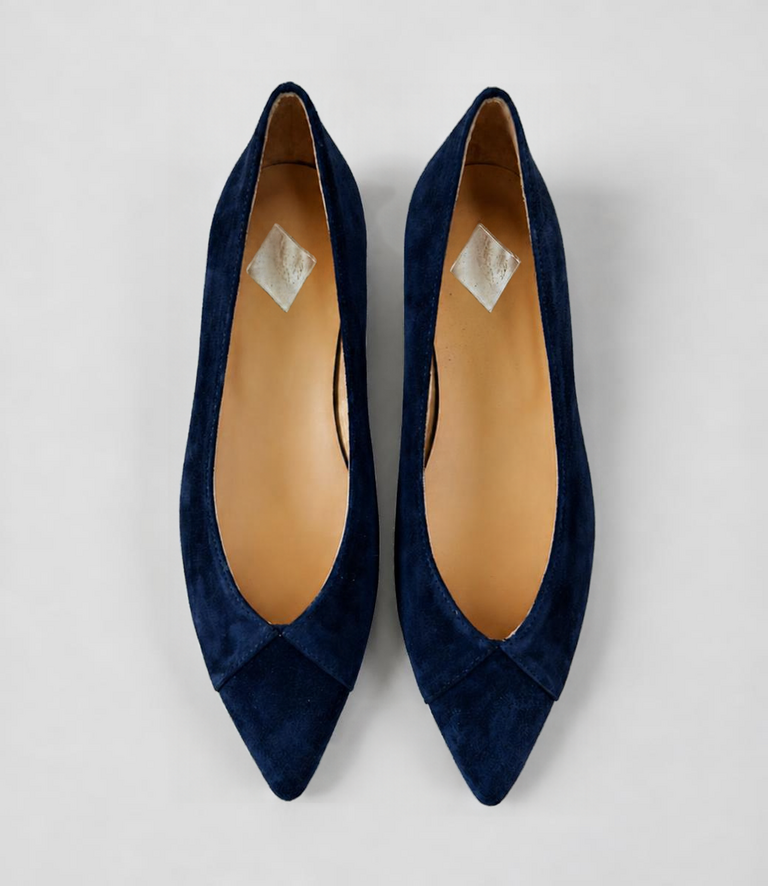 CARA ROSA LUNA - BALLET FLAT - NAVY BLUE