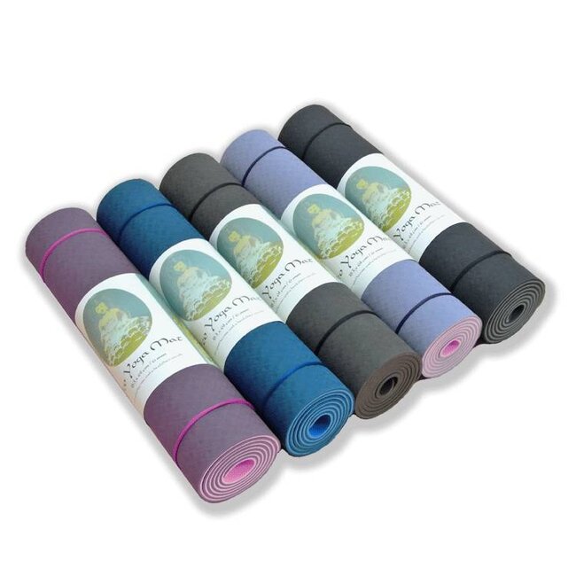 Love Generation Eco Yogamatte TPE - 6mm - Schwarz