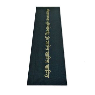 Love Generation Yogamat Mantra - Zwart Goud