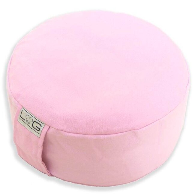 Love Generation Love Meditation Cushion - Light Pink - Yoga Cushion