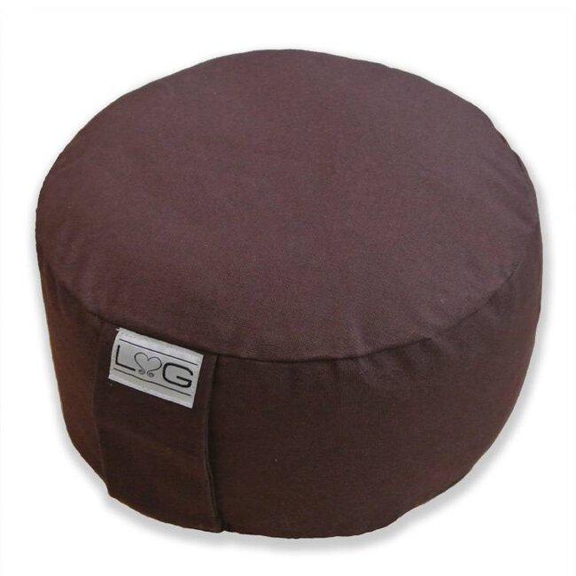 Love Generation Love Meditation Cushion - Brown - Yoga Cushion