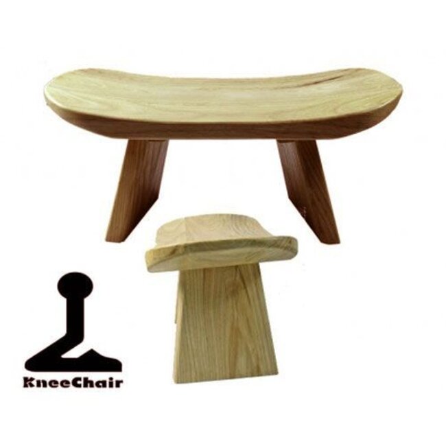Zen Meditation Bench of Durable Rubber Wood