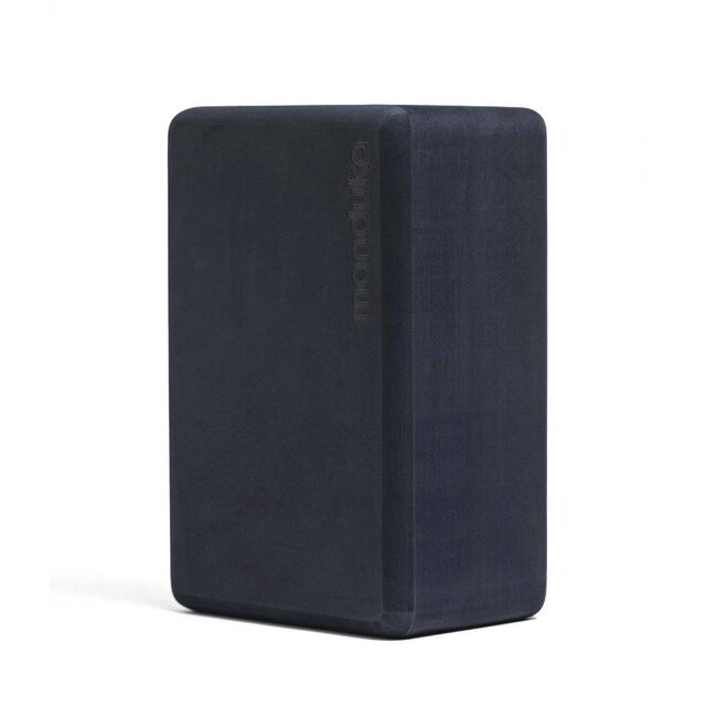 Manduka Recycled Foam Yogablok - Large - Midnight