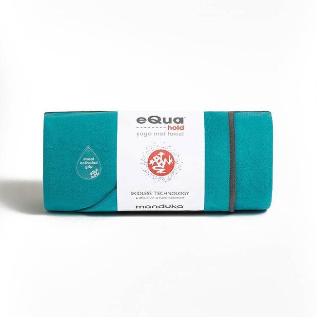 Manduka eQua Hold Yoga Towel - with skidless nubs - 183 cm - Veradero