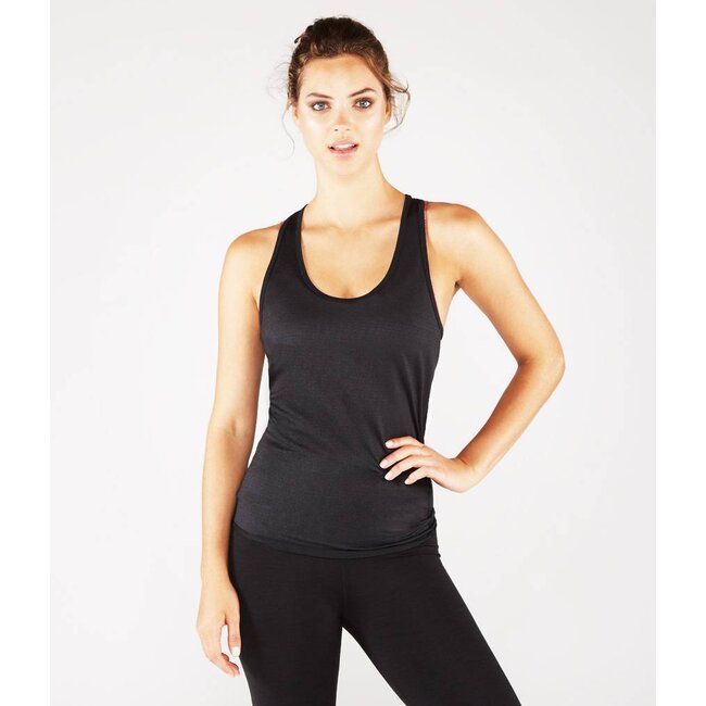 Manduka Kosha Open Back Tanktop -Black