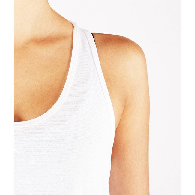 Manduka Kosha Open Back Tanktop - Wit