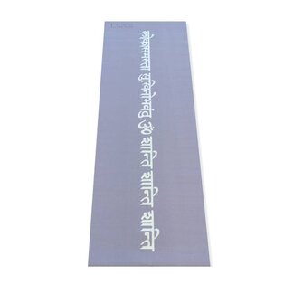 Love Generation Yogamatte Mantra - Lavendel - Silber