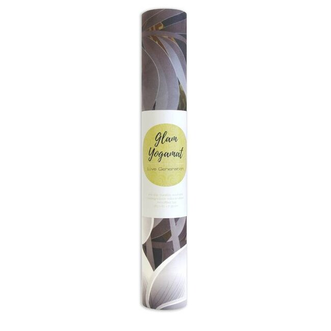 Love Generation Full Color Glam Yoga Matte - Naturkautschuk