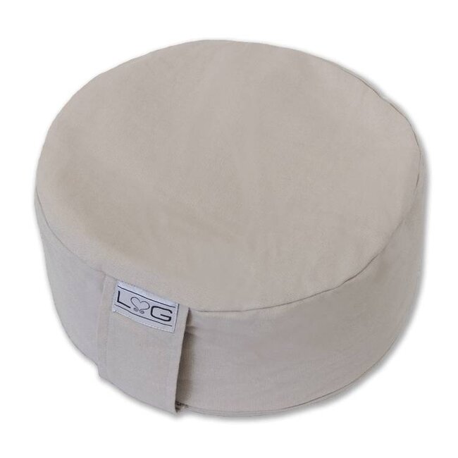 Love Generation Love Meditation Cushion - Cappuccino - Zen Zafu Cushion