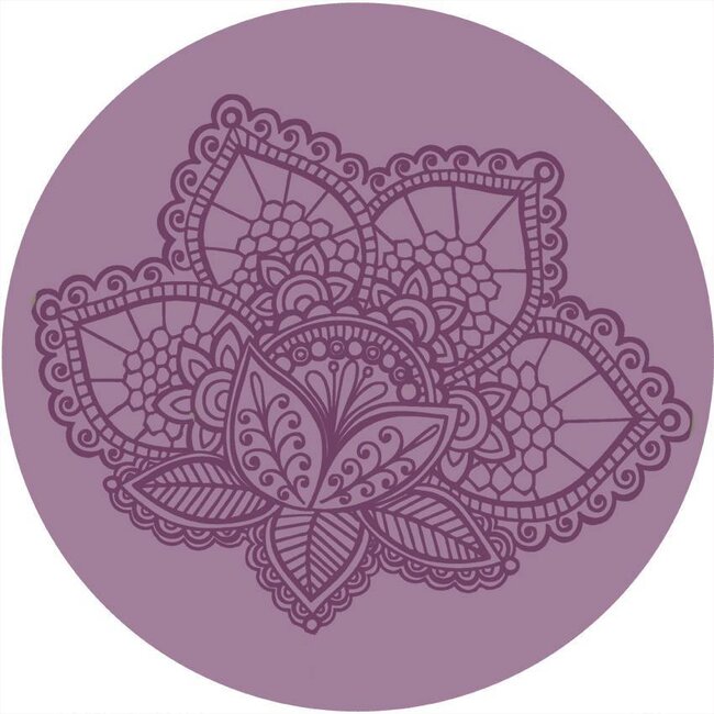 Love Generation Lotus Meditatiekussen - Violet - Yoga Kussen