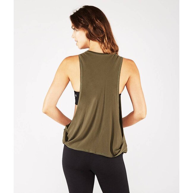 Manduka Enlight Twist Tank - Olivine