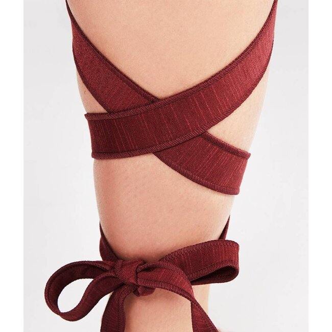 Manduka Flux Legging - Ruby - Capri yoga legging