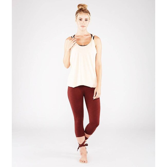 Manduka Enlight Twist Tank - Light Peach