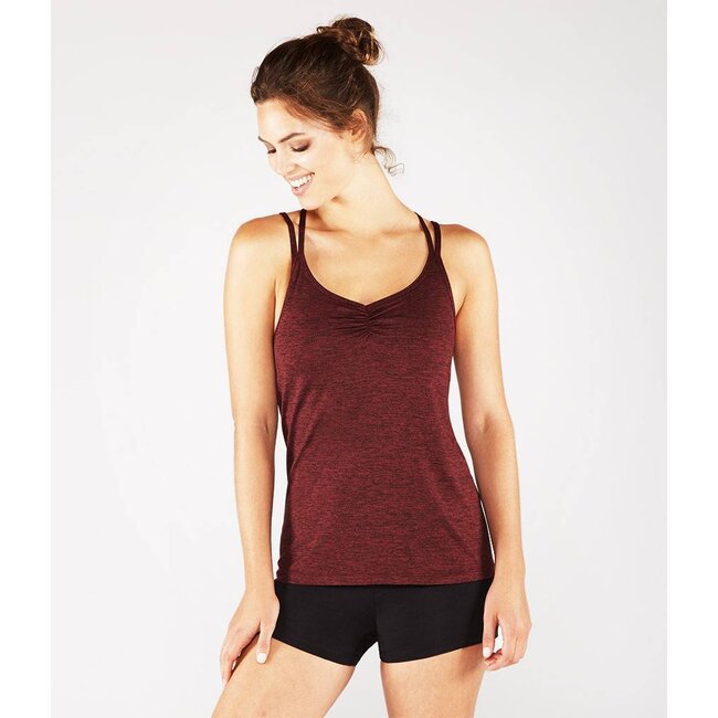 Manduka Cross Strap Yoga Oberteil - Ruby Heather