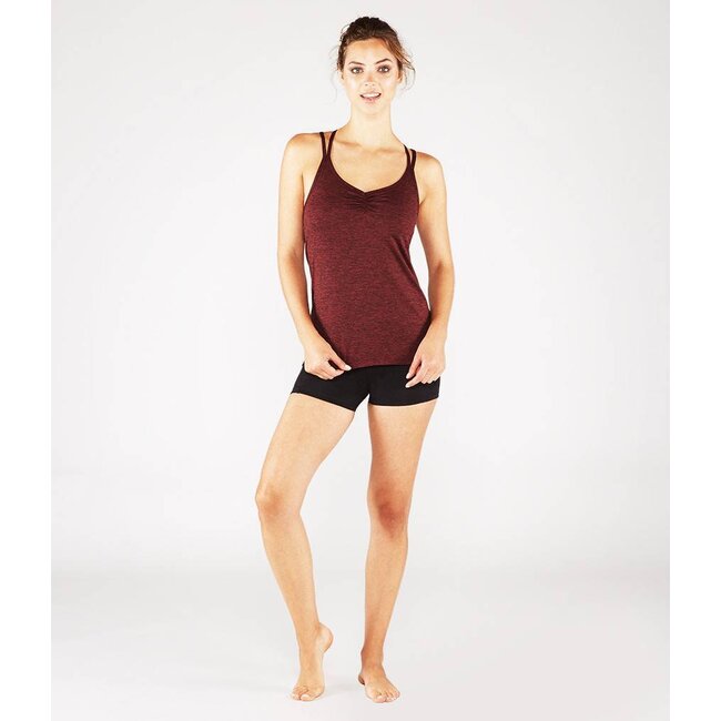 Manduka Cross Strap Yoga Oberteil - Ruby Heather