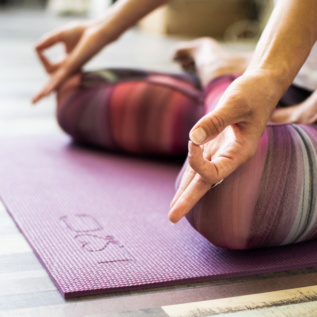 Love Generation Full Color Cosmic Yoga-Matte - Naturkautschuk