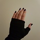 Cotton opera length fingerless gloves diff. colors