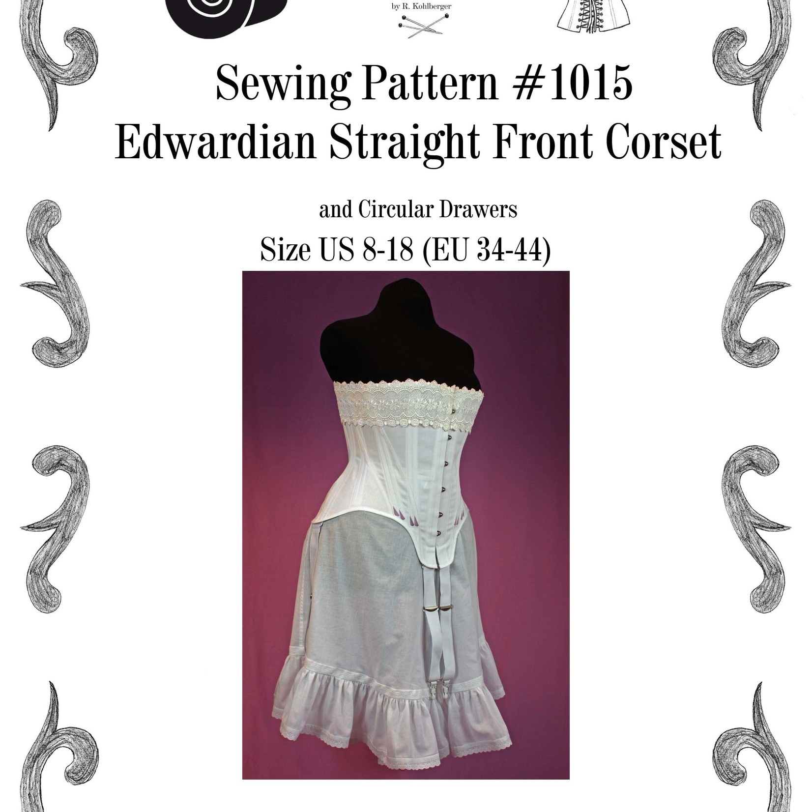 Edwardian Coutil Corset - Sew Historically