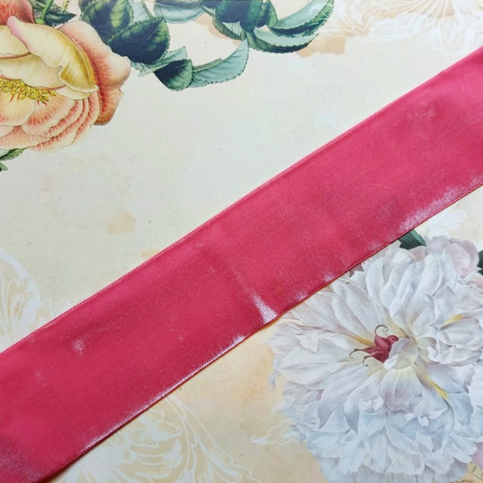 Antique Velvet trim Light  Pink