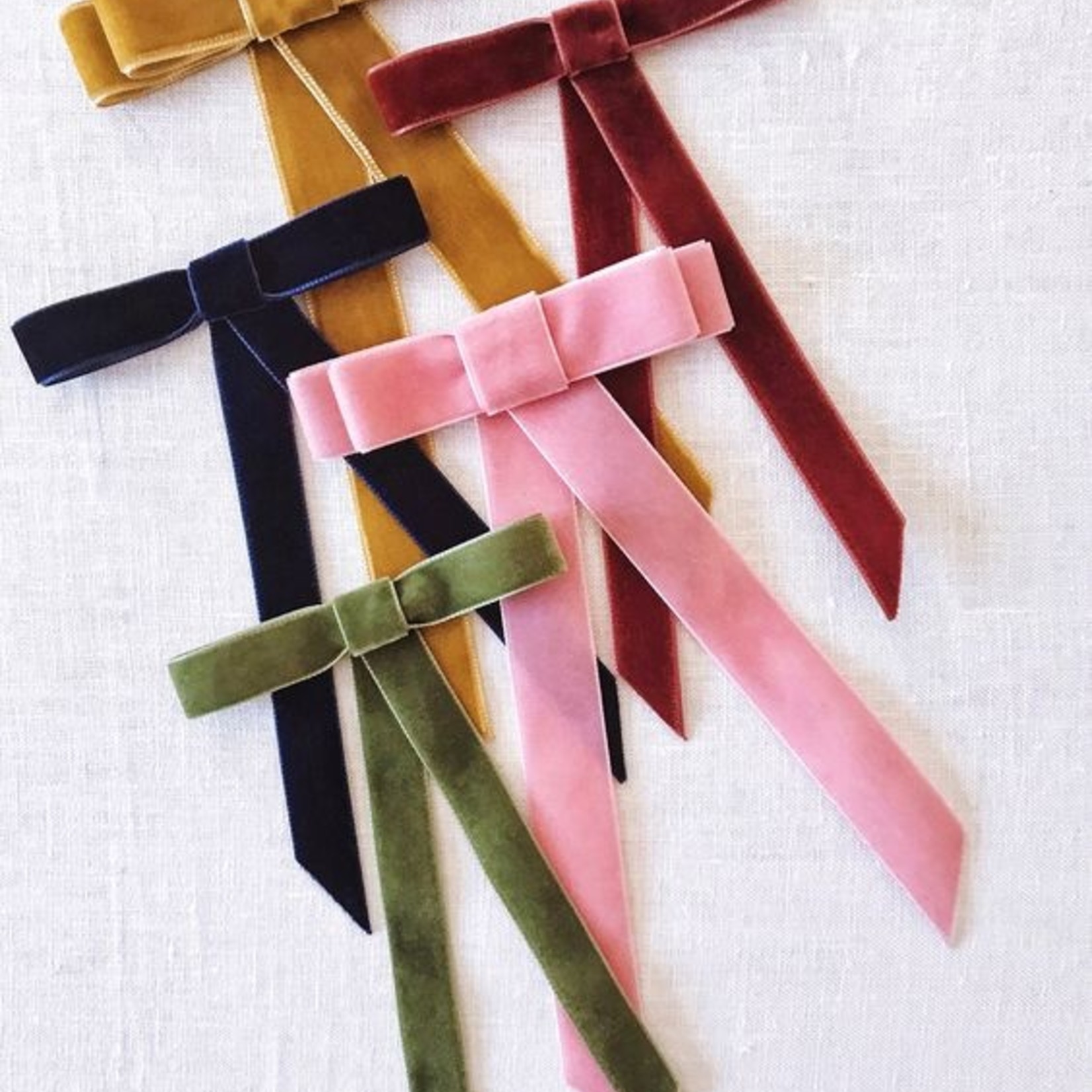 Vintage taffeta ribbon 22mm diff. colors