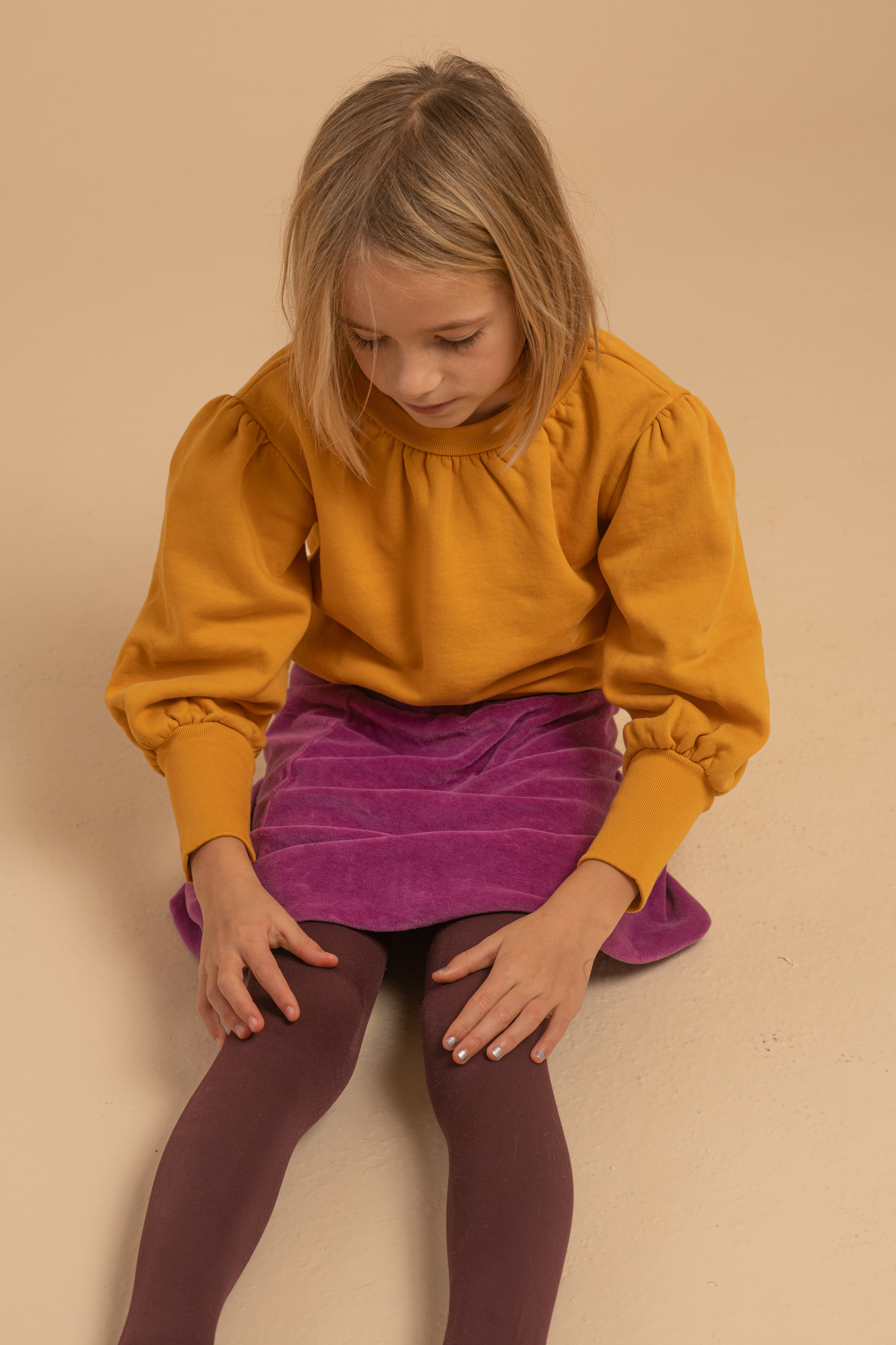 Sweater Puffed Yellow-3