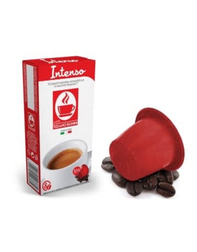 Capsules de café Cellini compatibles Nespresso - Intenso 100pcs, Capsules  de café compatibles Nespresso avec des notes fruitées et un goût bien  défini