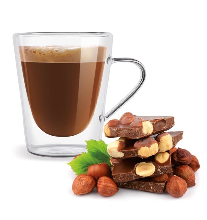 16 Capsules de chocolat - saveur PRALINE GIANDUJA pour DOLCE GUSTO - La  Capsulerie
