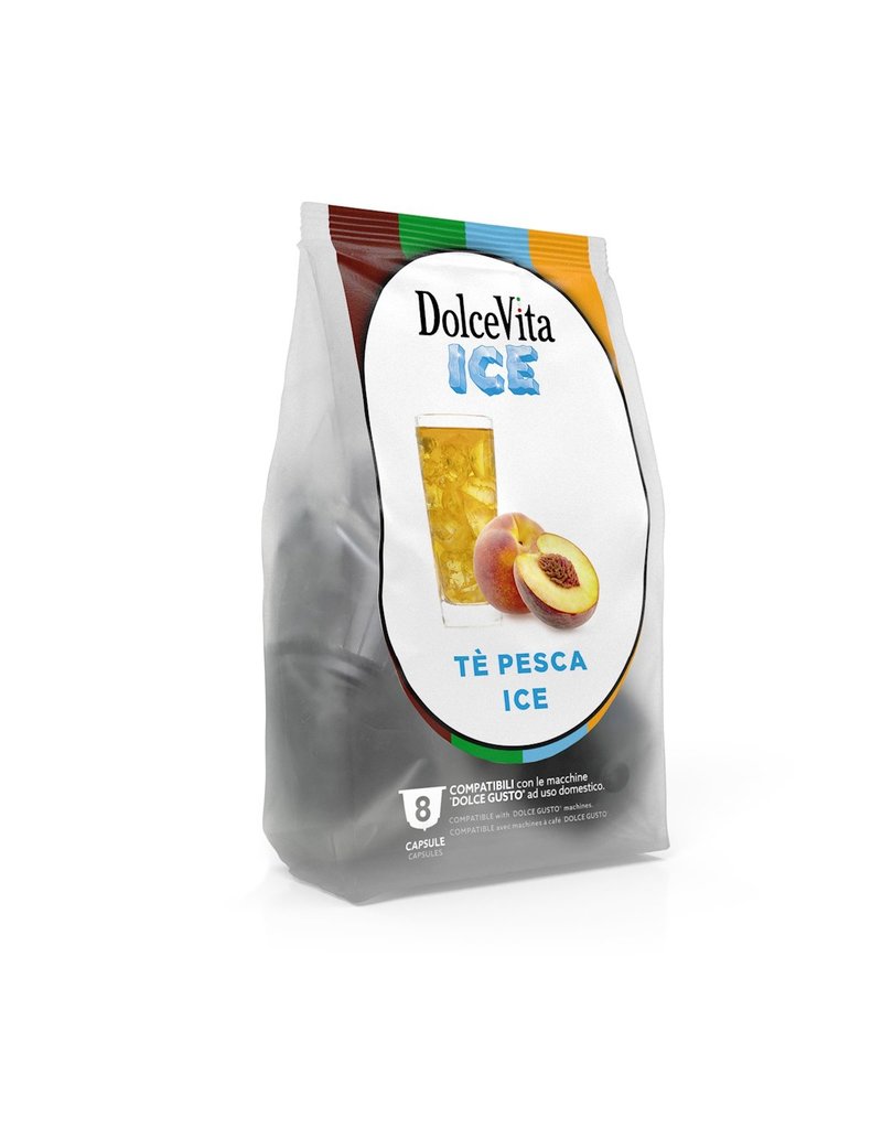 DolceVita DOLCE GUSTO - ICE TÈ PESCA (Thé pêche) - 16 capsules DOLCE VITA