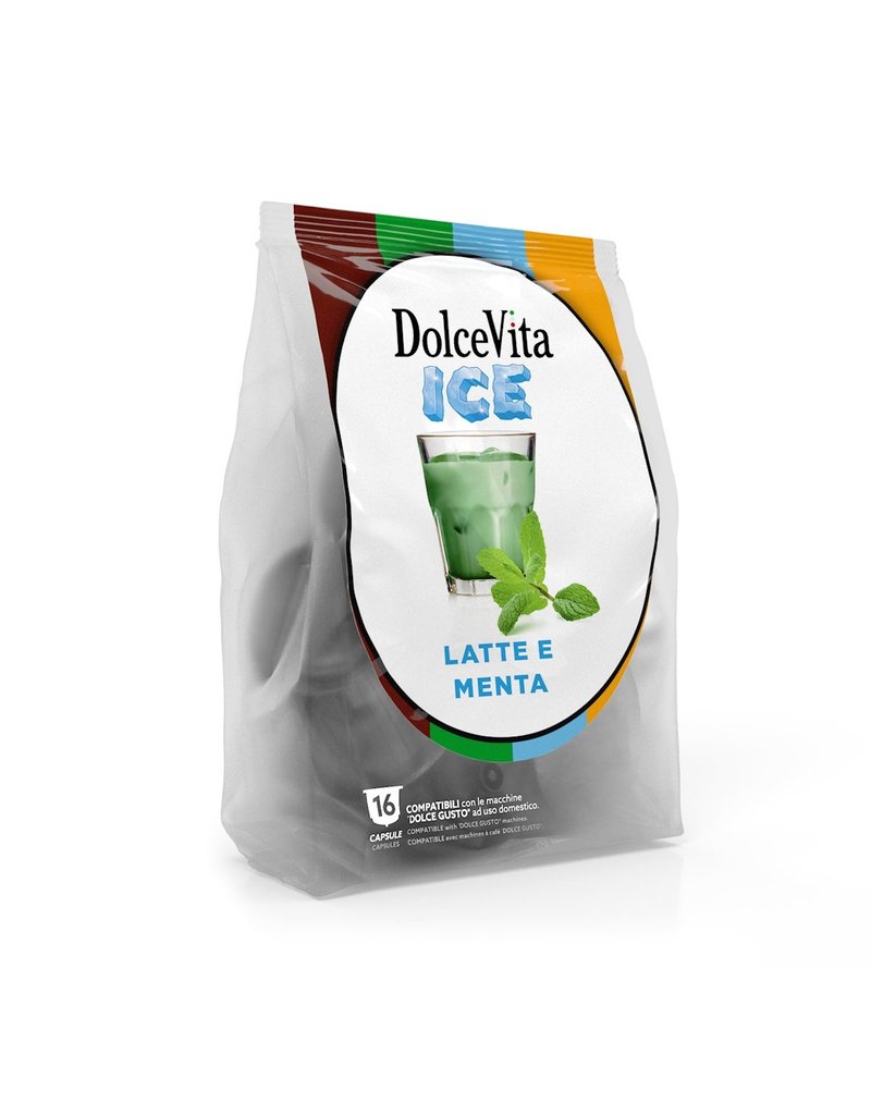 DolceVita DOLCE GUSTO - ICE LATTE E MENTA (Lait menthe) - 16 capsules