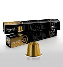 DolceVita NESPRESSO - GRAN GUSTO - 10 capsules (alu) DOLCE VITA