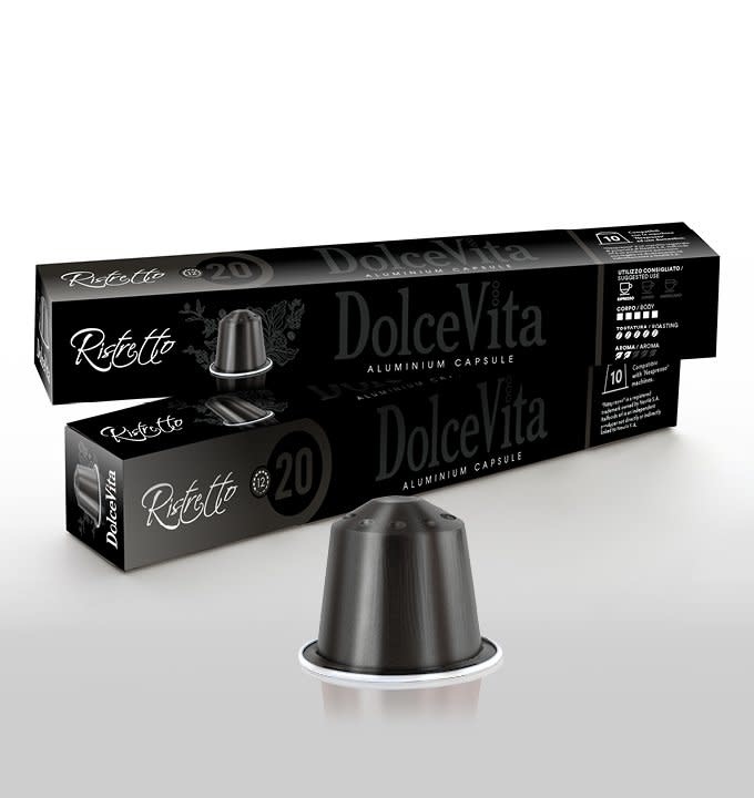 NESPRESSO - Café RISTRETTO - DOLCEVITA - La Capsulerie