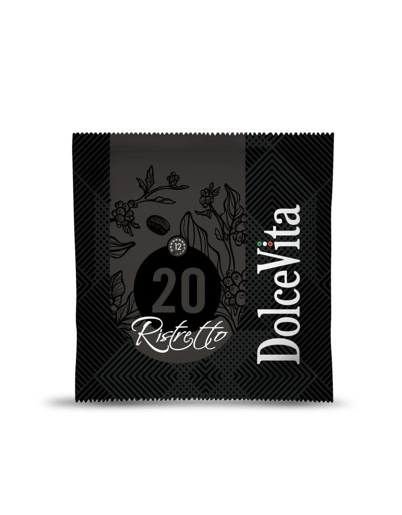 ESE44 - 100 dosettes - Café RISTRETTO - DOLCEVITA - La Capsulerie