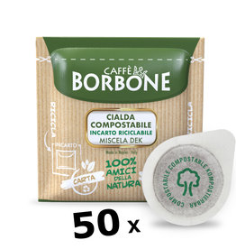 Caffè Borbone ESE44 - DEK (Cafeïnevrije) - 50 koffiepads BORBONE