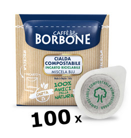 Caffè Borbone ESE44 - BLU - 100 dosettes BORBONE