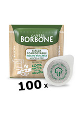 Caffè Borbone ESE44 - DEK - 100 dosettes BORBONE