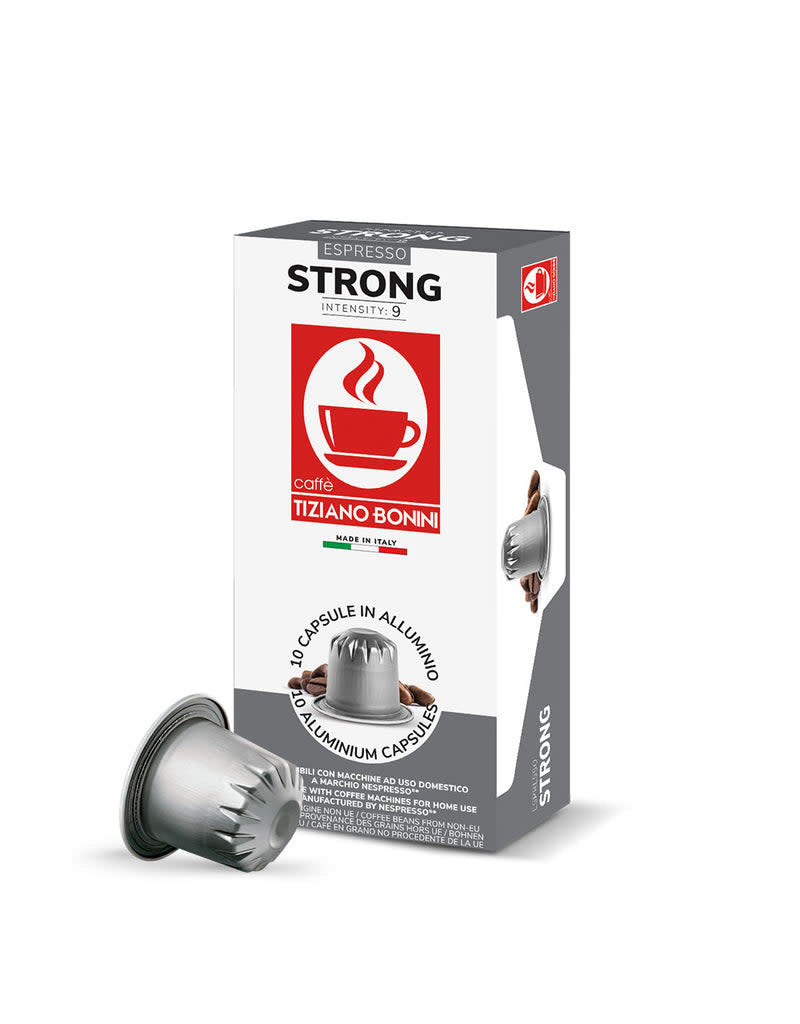 Caffè Bonini NESPRESSO - STRONG - 10 capsules (aluminium)