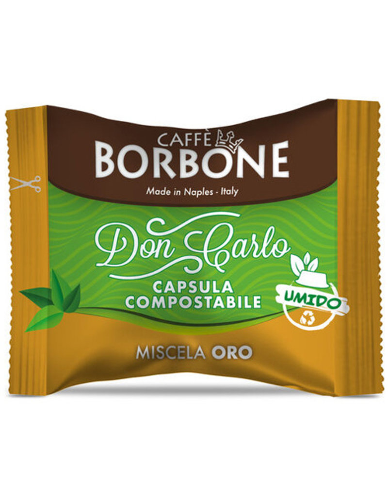 Caffè Borbone A MODO MIO - DON CARLO ORO - 50 composteerbare capsules BORBONE