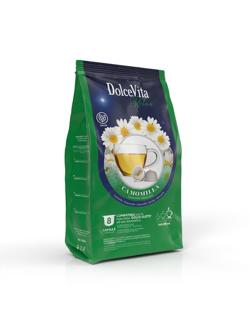 DolceVita DOLCE GUSTO - CAMOMILLA (Tisane camomille) - 8 capsules