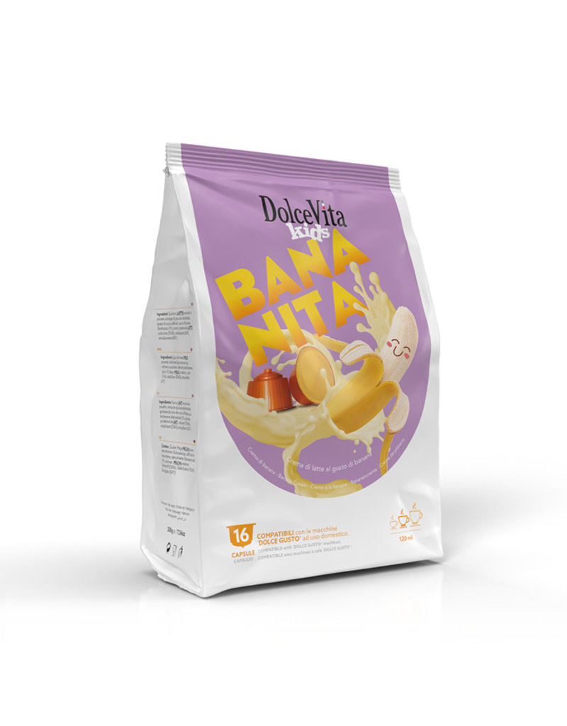 DolceVita DOLCE GUSTO - BANANITA (Banane) - 16 capsules