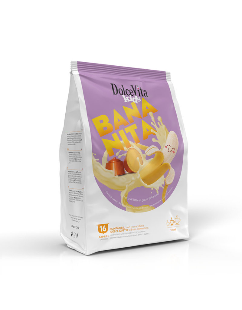 DolceVita DOLCE GUSTO - BANANITA (Banane) - 16 capsules DOLCE VITA