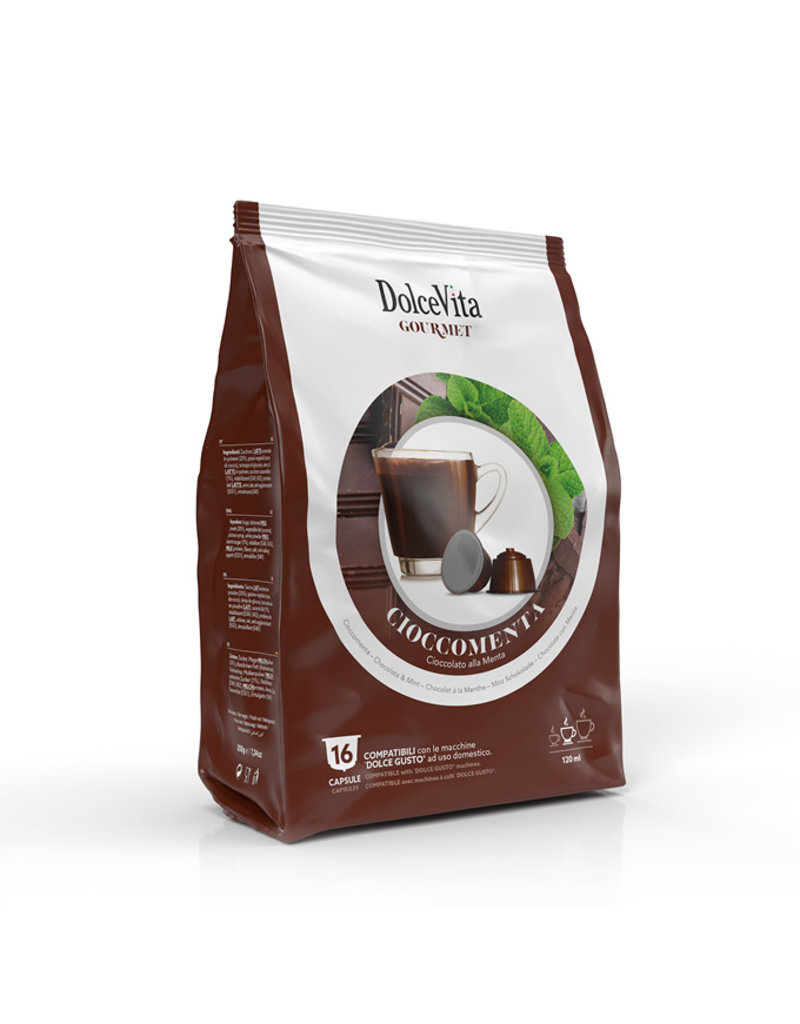 DolceVita DOLCE GUSTO - CIOCCOMENTA (Chocolat menthe) - 16 capsules