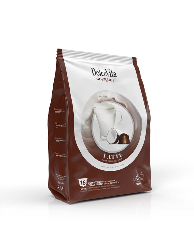 Capsule de lait pour machine Dolce Gusto