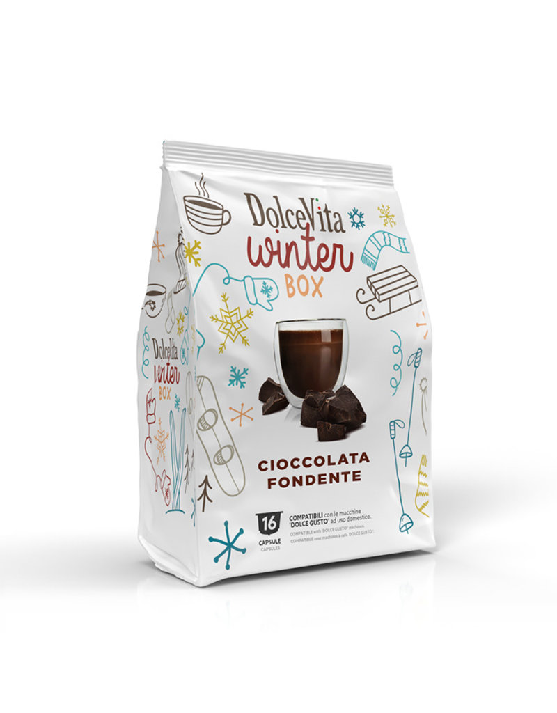 Chocolat capsules Compatibles Dolce Gusto CRF : la boite de 16