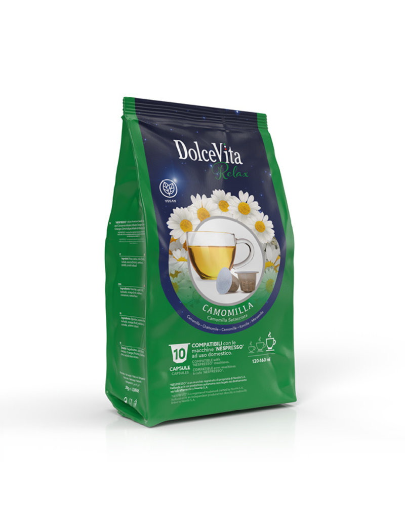 DolceVita NESPRESSO - CAMOMILLA (Tisane camomille) - 10 capsules DOLCE VITA