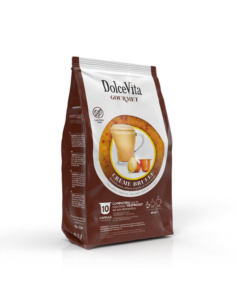 DolceVita NESPRESSO - CRÈME BRULÉE - 10 capsules