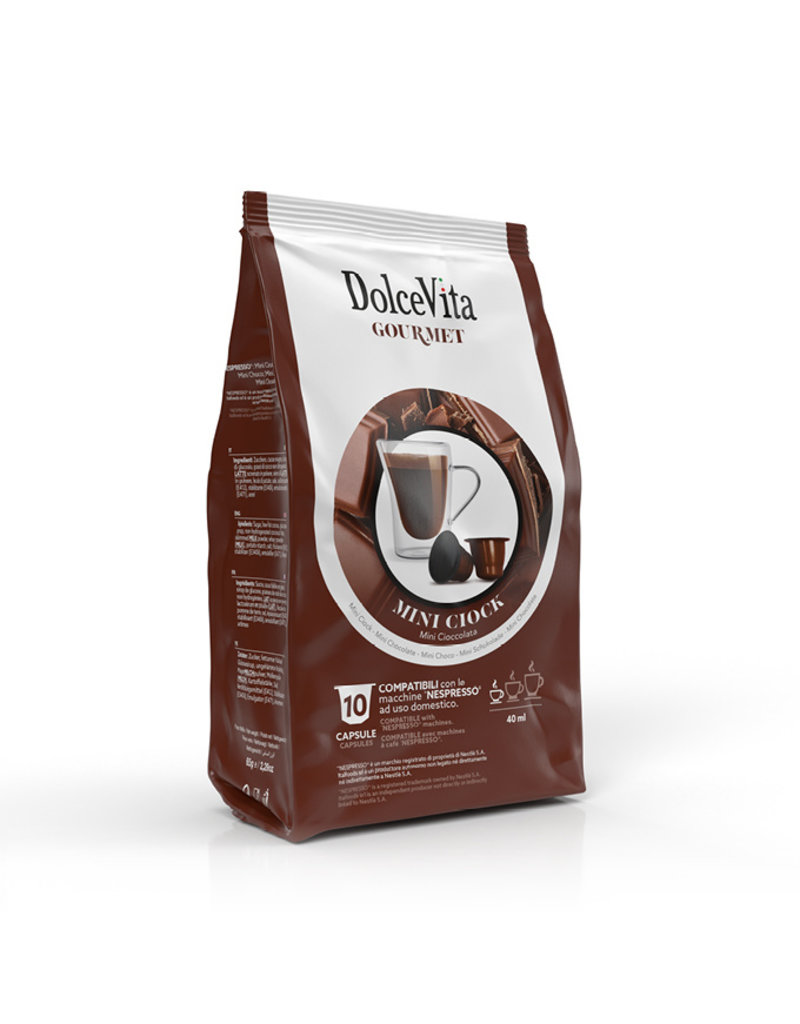DolceVita NESPRESSO - MINI CIOCK (Chocolat) - 10 capsules