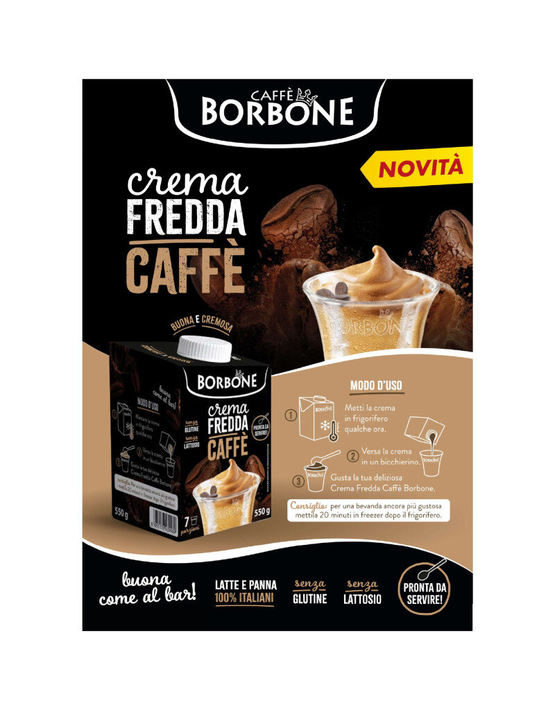 Crema fredda Caffè Borbone