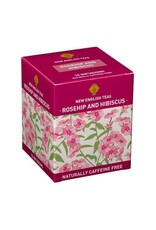 New English Tea TISANE ÉGLANTIER & HIBISCUS - Boîte de 10 sachets