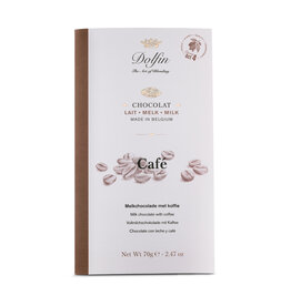 Dolfin CHOCOLAT LAIT - CAFÉ - 70g DOLFIN